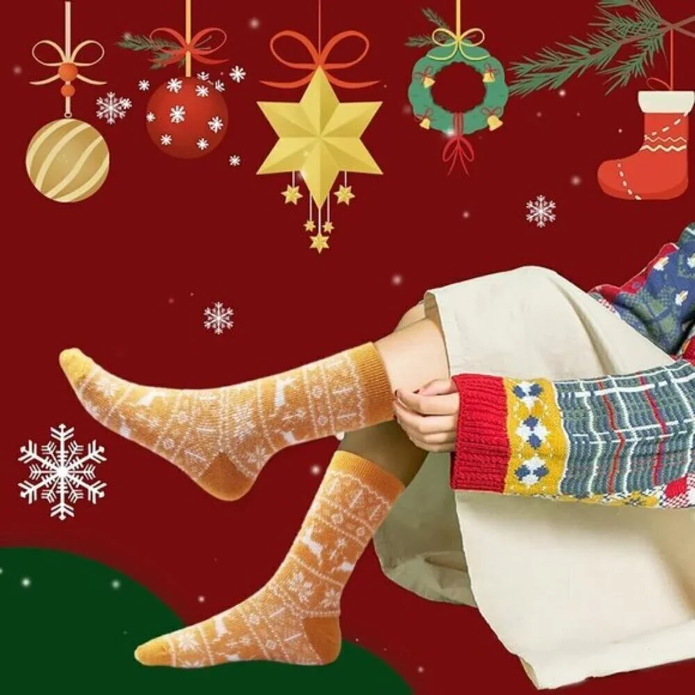 SISOSOCK Women’s Fuzzy Socks 5-Pack Cozy Soft Warm Winter Sleep Size 5-10